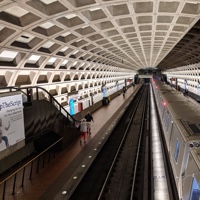 A tunnel in the DC metro.